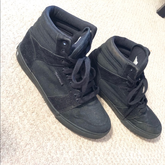 Airwalk Shoes | Airwalk Womens Black High Top Sneakers | Poshmark